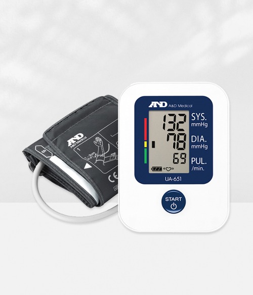 보령 AND 혈압계 UA-651 / 가정용혈압계 + 혈압수첩