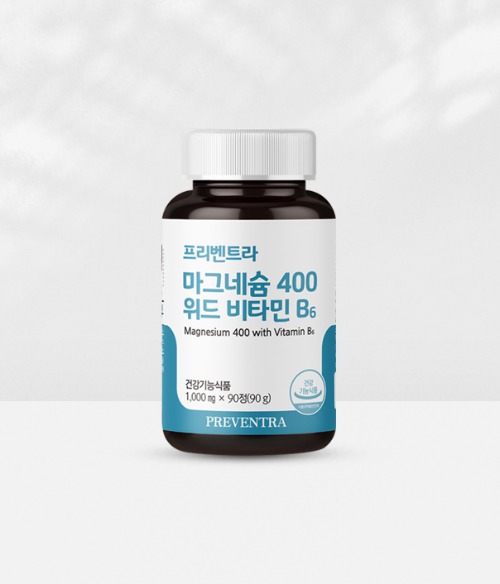 프리벤트라 마그네슘 400 위드 비타민B6 / 활력